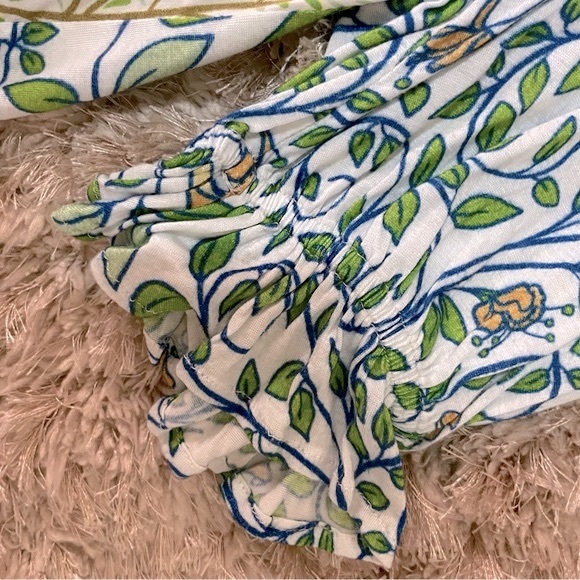 Anthropologie Bl^nk Stephanie Floral Top Size S - Picture 13 of 13